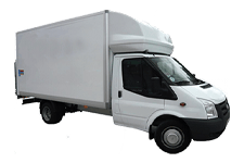 Van Hire Willenhall - Ford Luton Box Tail Lift - Van hire Willenhall